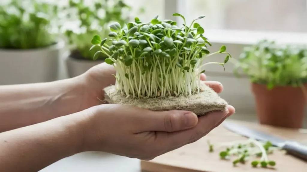 Anzucht von Gemüse im Februar ohne Erde