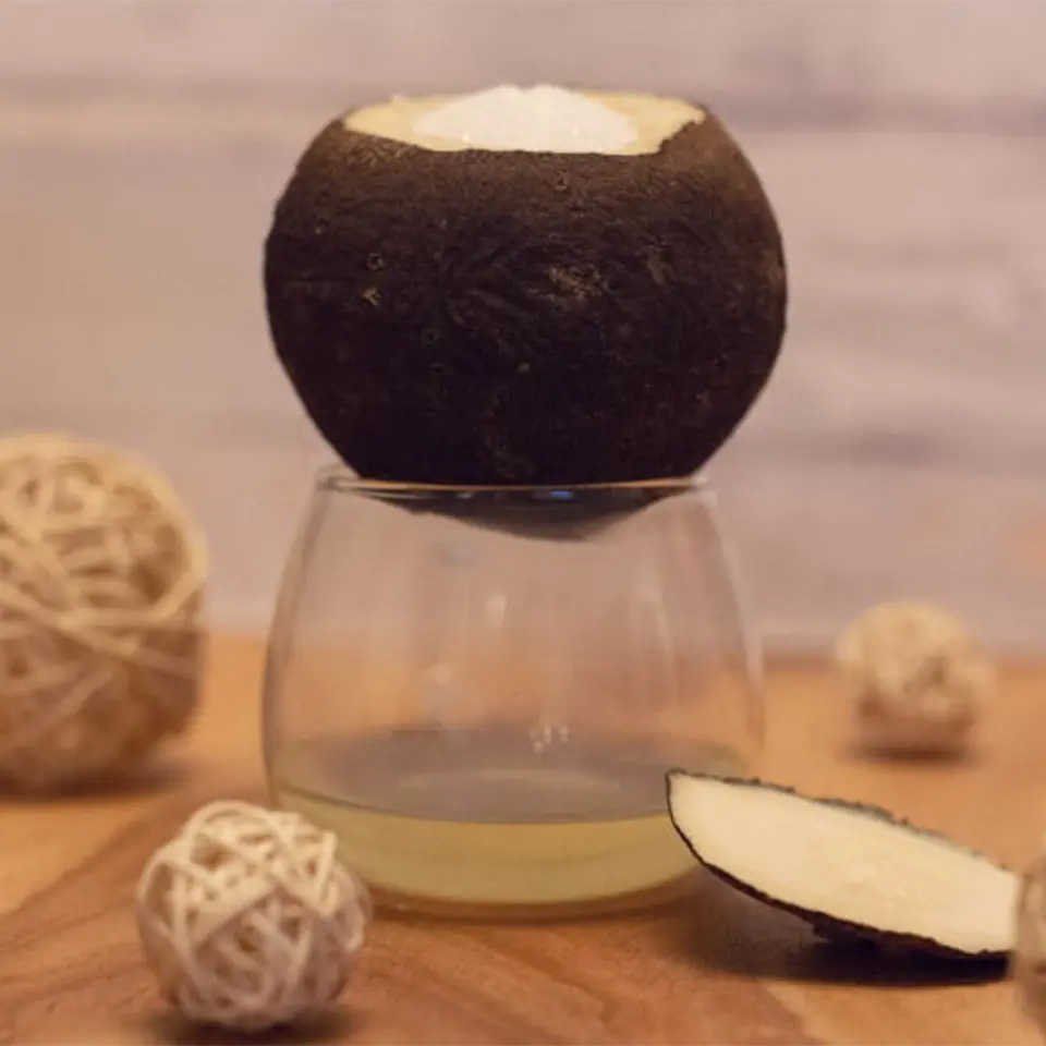 Hustenlöser mit schwarzem Rettich