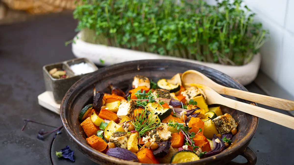 Microgreens in der Küche
