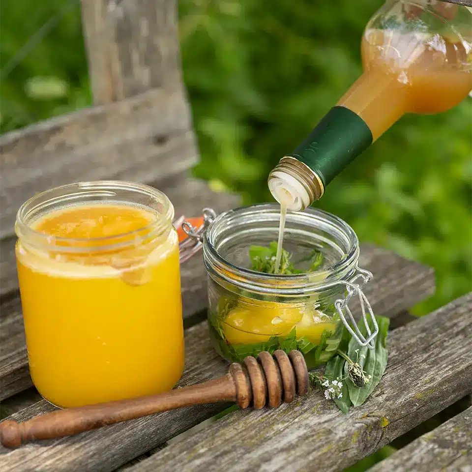 Oxymel mit Kräutern einfach selber machen