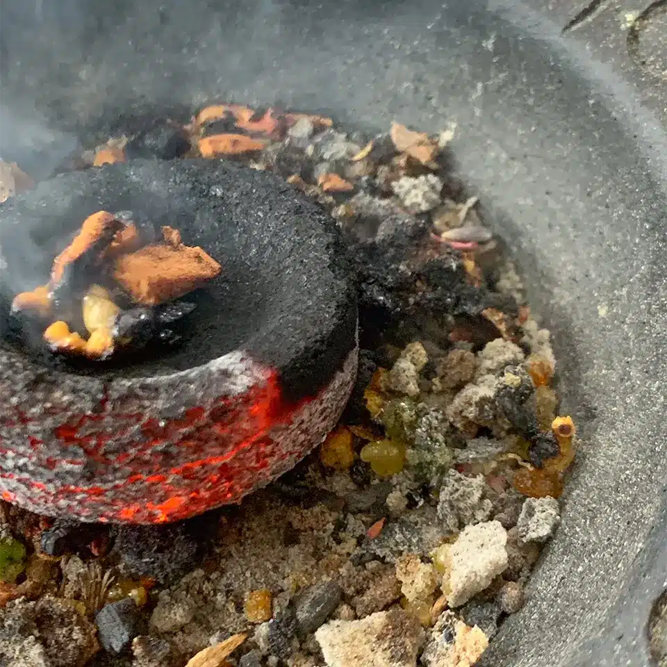 Räuchern mit Weihrauch