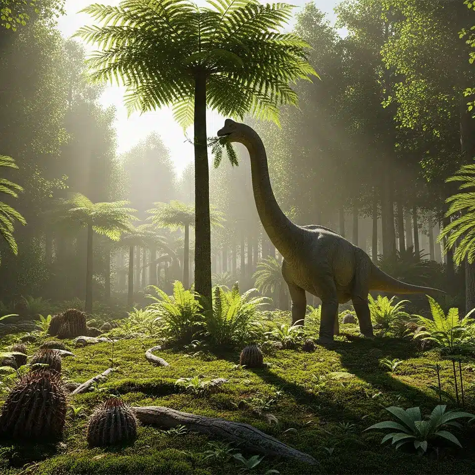 Schachtelhalm spielt eine große Rolle bei der Erschaffung von Dinosaurierfossilien