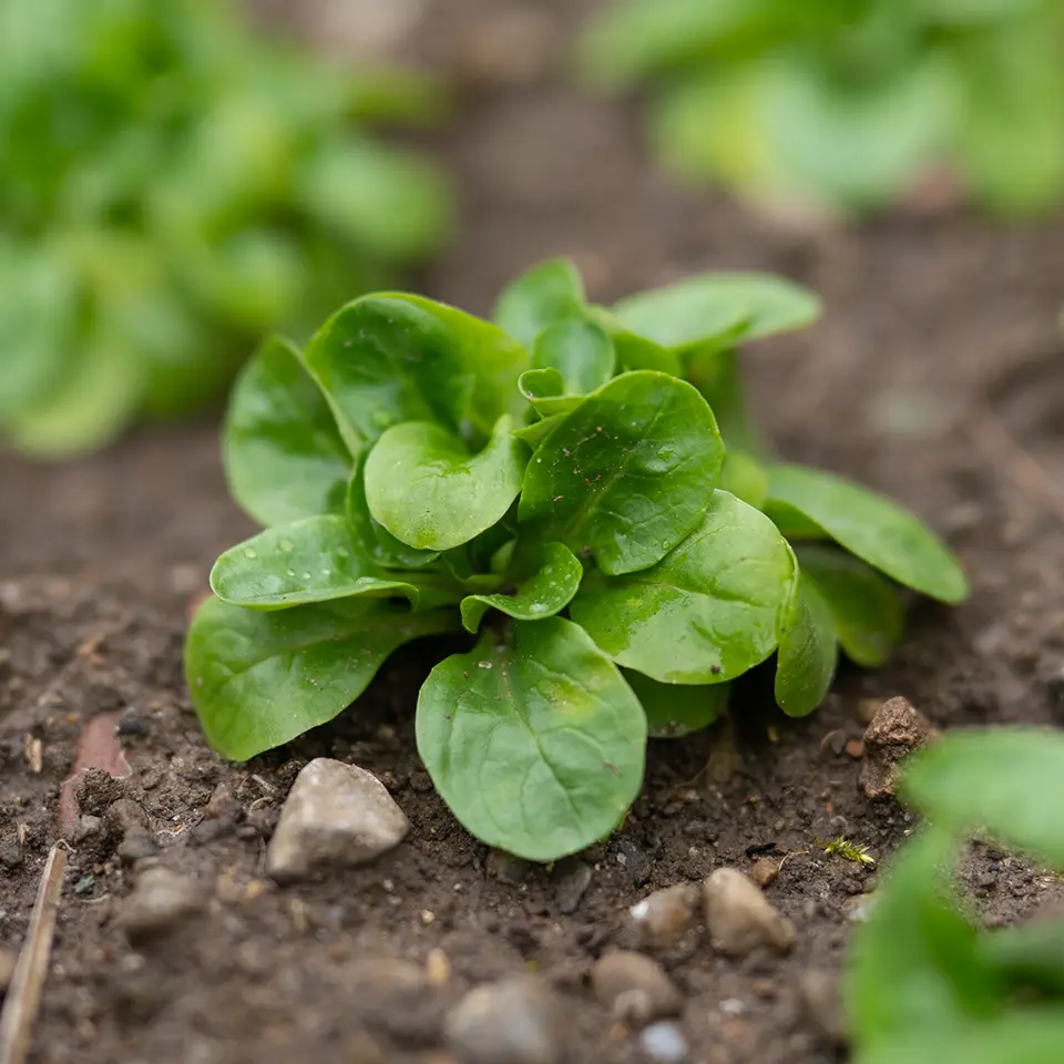 Feldsalat als Wintergemüse anbauen
